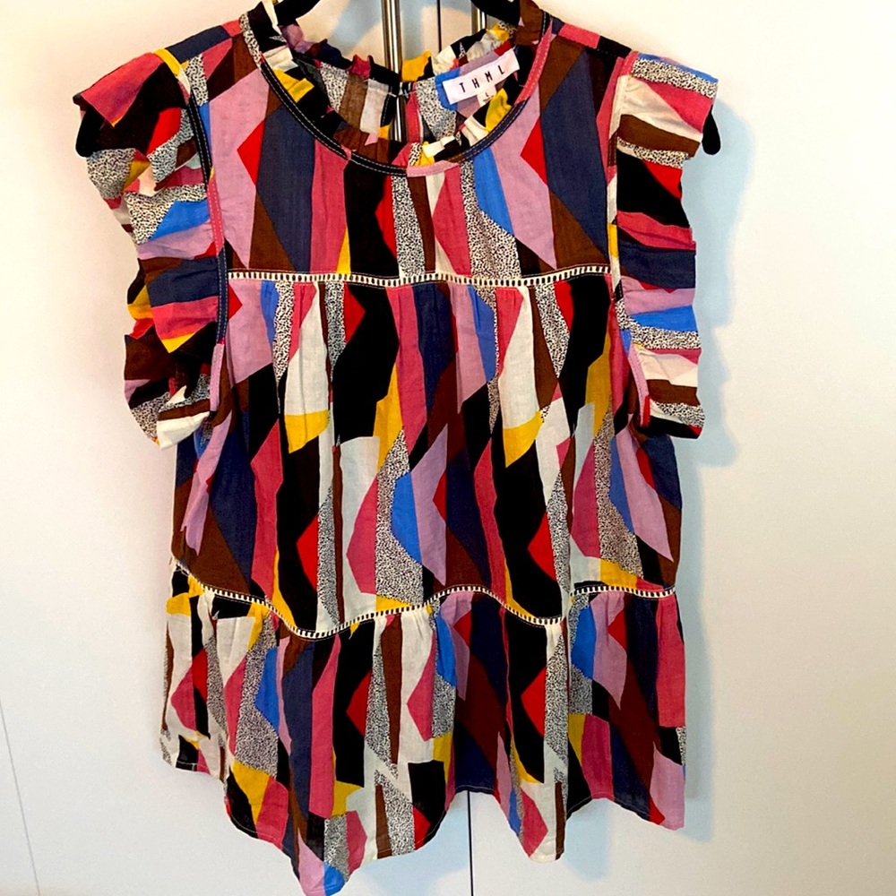 Color Block THML top